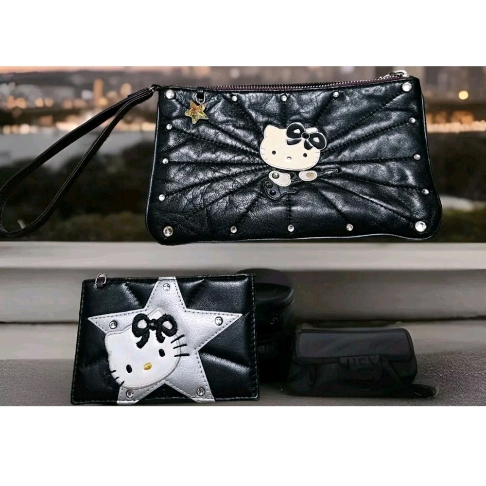 Hello Kitty By Swarovski Wristlet With Card Holder